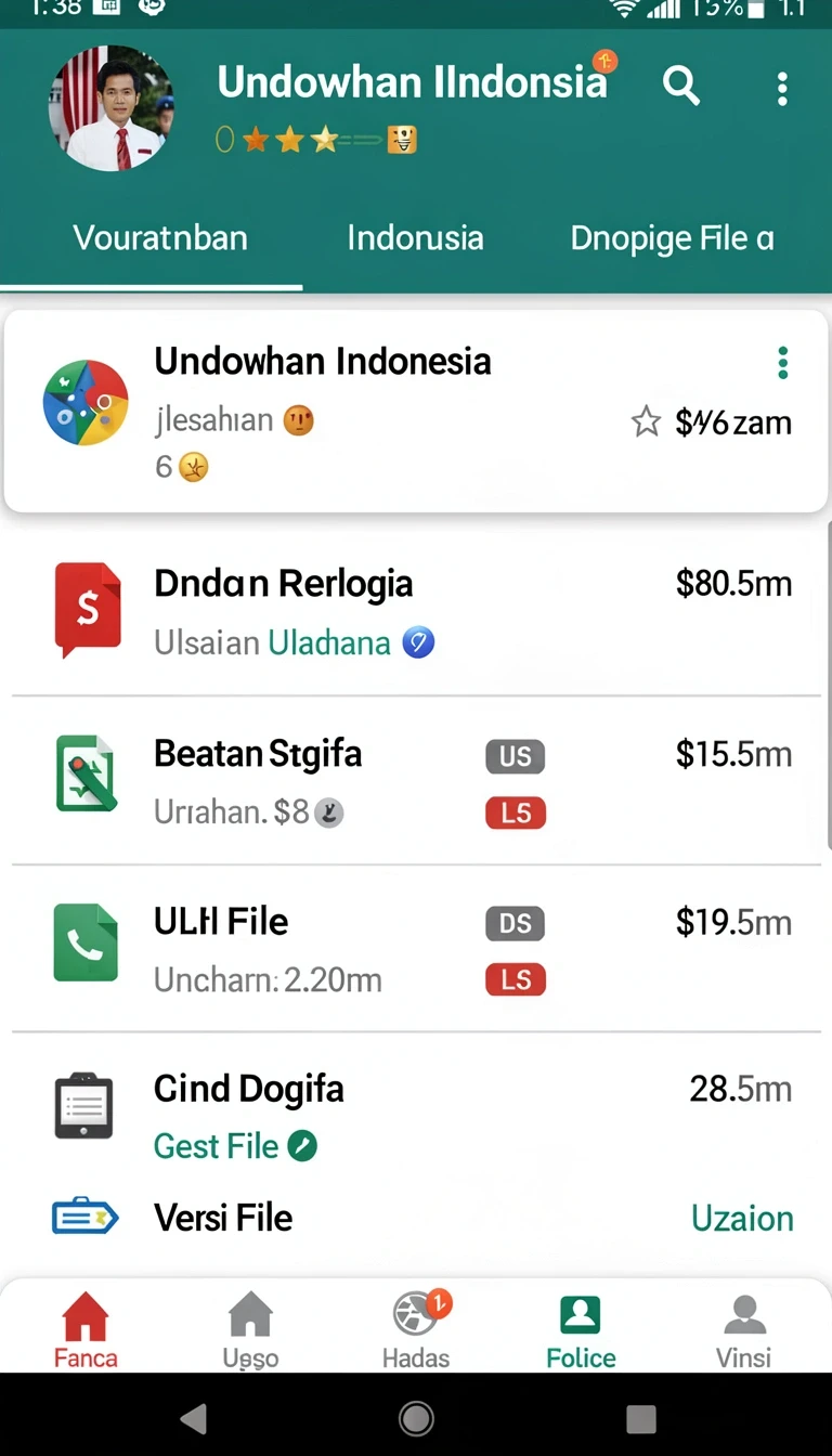Tampilan Cara Update Aplikasi rp6677 ke Versi Terbaru