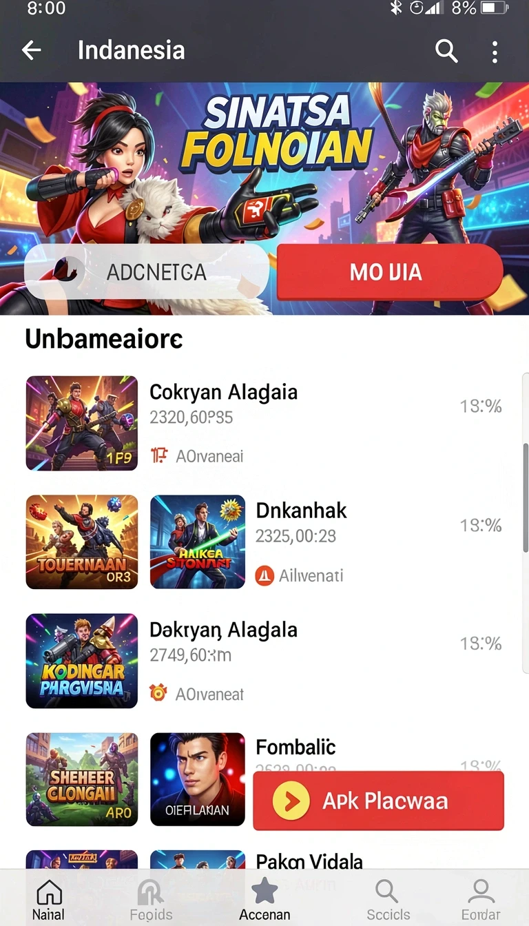 Tampilan Cara Download nx888 APK dengan Mudah