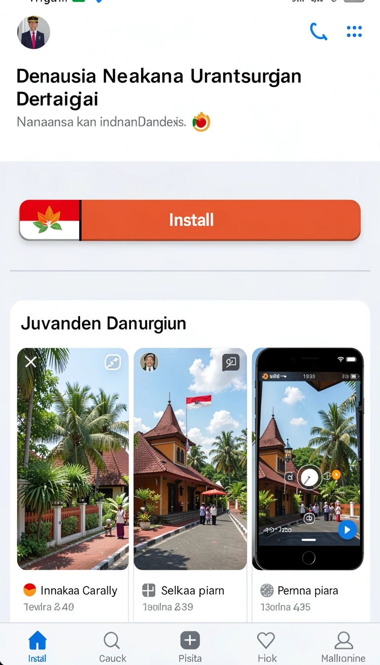 Tampilan Download h89 APK Original untuk Android