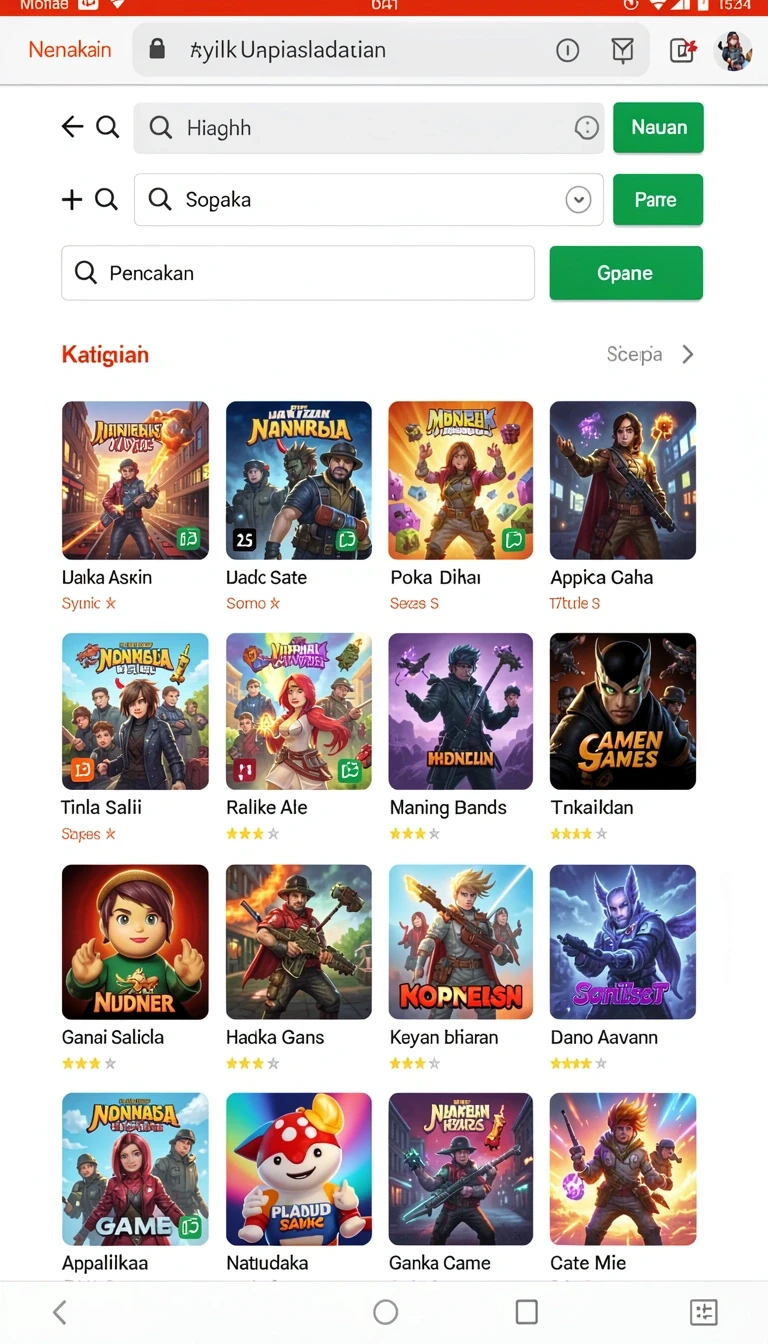 Tampilan Unduh sensa88 APK Gratis untuk Android